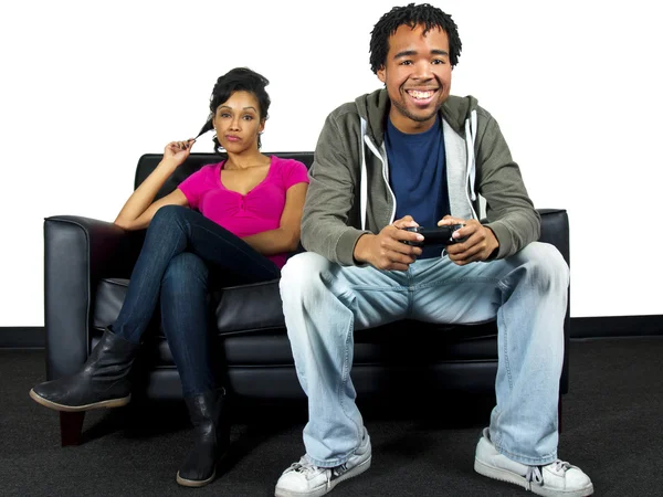 Video Game Addiction — Stock Photo, Image