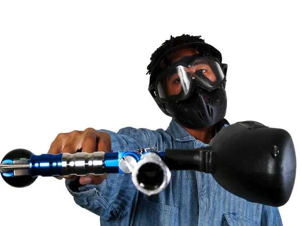 Paintball Player — Stock Photo, Image