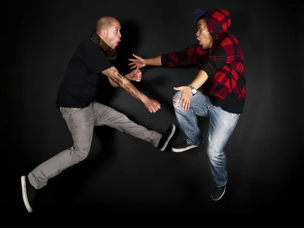 Hiphopduo — Stockfoto