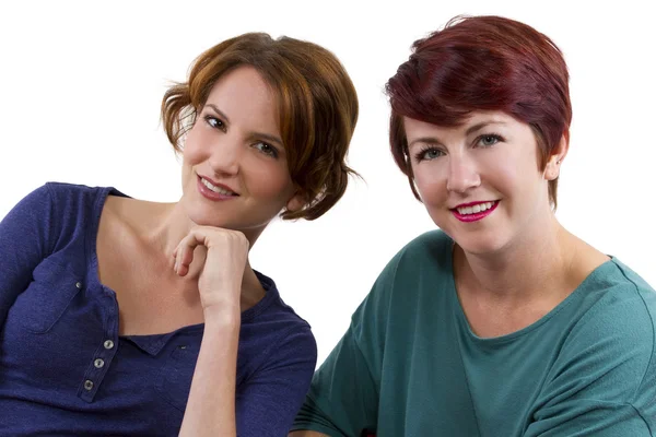 Women posing like Best Friends — Stock Photo, Image