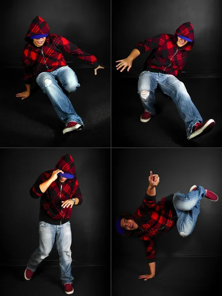 Hip hop danser — Stockfoto