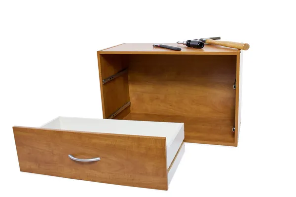 Unmade drawer furniture — Stock Photo, Image