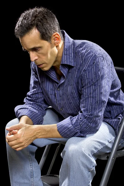 Depressed or stressed man — Stock Photo, Image