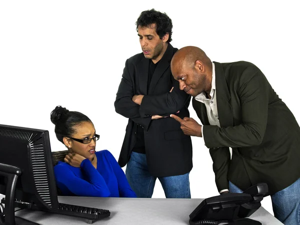 Sexual Harassment at Work — Stock Photo, Image