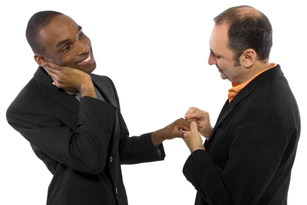 Two men getting married — Stock Photo, Image