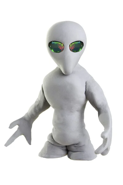Gray alien — Stock Photo, Image