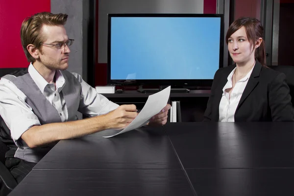 Job interview — Stock Photo, Image