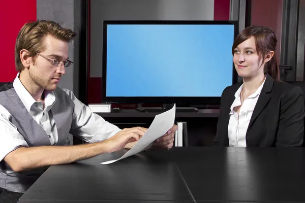 Job interview — Stock Photo, Image