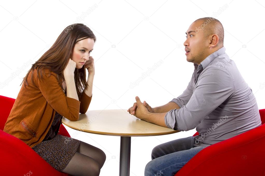 Un-romantic meeting
