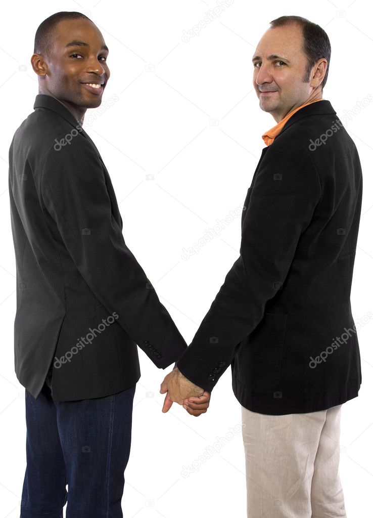Two men getting married