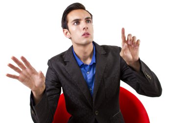 Sanal arabirim dokunmak gibi davranarak erkek