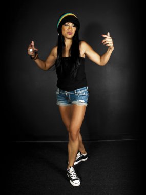 Kadın Hip Hop Dansçısı