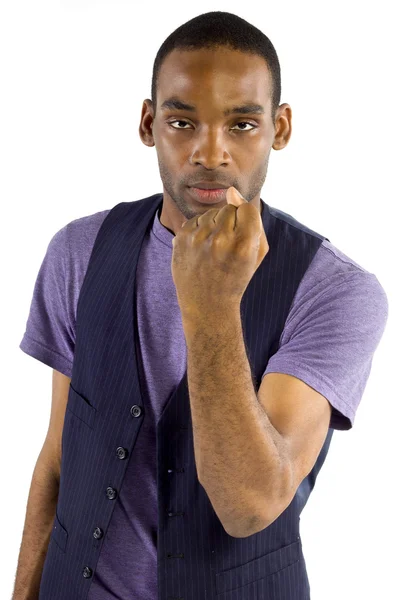 Young black male — Stock Photo, Image