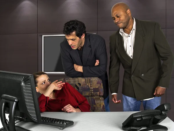 Office Harassment — Stock Photo, Image