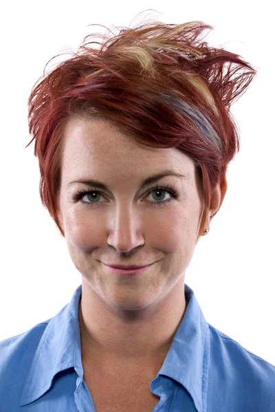 Young redhead woman — Stock Photo, Image