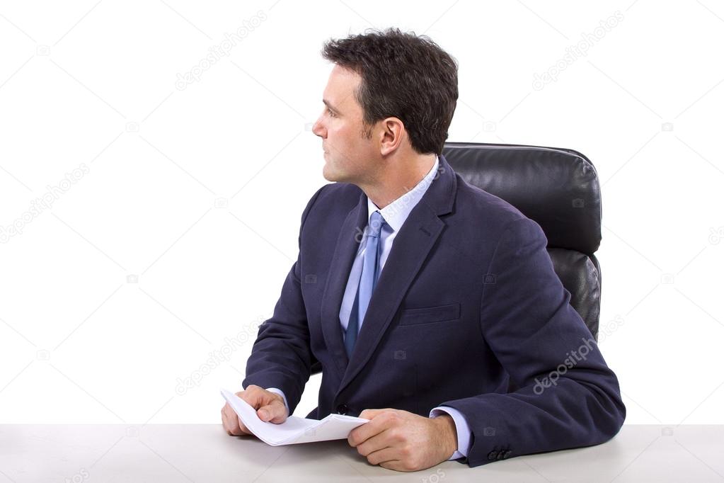 Male news anchor or reporter Stock Photo by ©innovatedcaptures 49313895