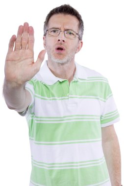 adam üzgün bir poz