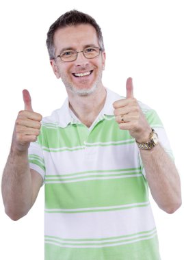 yukarı hareket ile adam