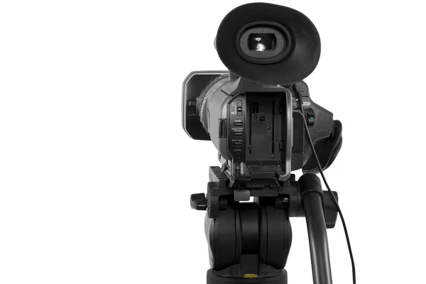 Production camera on tripod — Stock Photo, Image