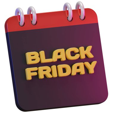 Black Friday alışveriş günü indirimli satış promosyonu 5D