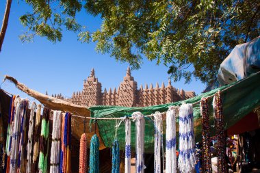 The Great Mosque of Djenné, Mali (Africa).