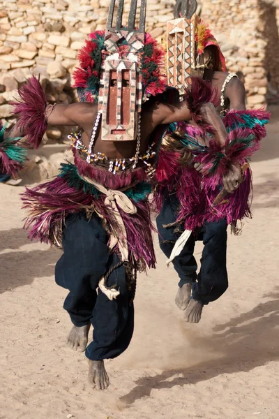 Máscara de sirige y la danza Dogon, Mali . — Foto de Stock