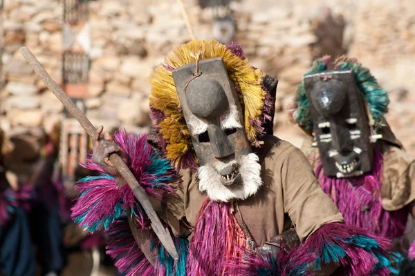 Máscara y el baile Dogon, Malí . — Foto de Stock