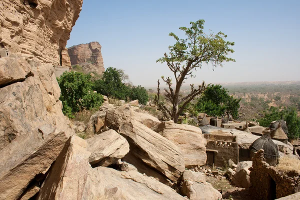 The Bandiagara Escarpment, Mali (Africa). — Stock Photo, Image