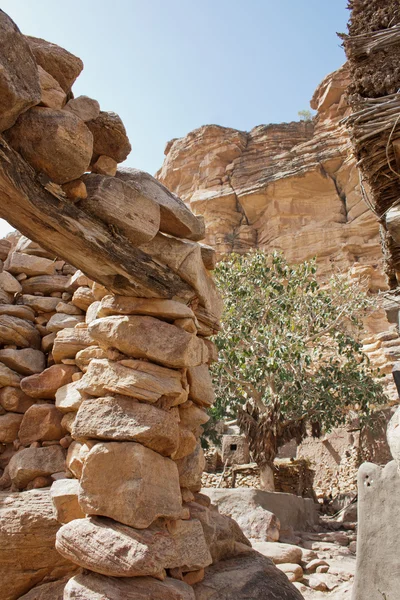 The Bandiagara Escarpment, Mali (Africa). — Stock Photo, Image