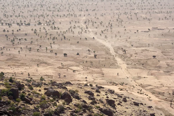 The Bandiagara Escarpment, Mali (Africa). — Stock Photo, Image