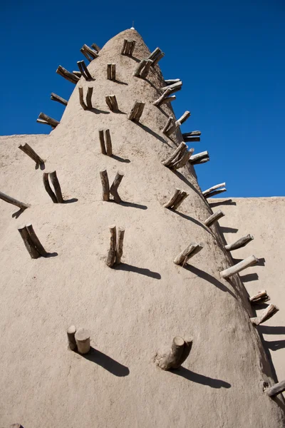 Mud brick mosque, Timbuktu. — Stock Photo, Image