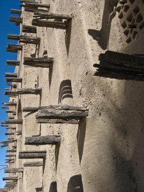 λάσπη τούβλο Τζαμί στο tongorongo (Μάλι).