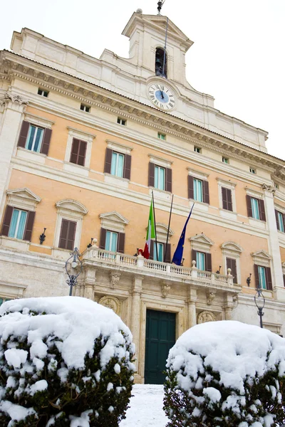 Palazzo Montecitorio, Roma (Italia) ). —  Fotos de Stock