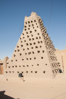 çamur tuğla cami timbuktu, mali, Afrika.