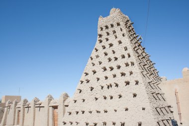 çamur tuğla cami timbuktu, mali, Afrika.