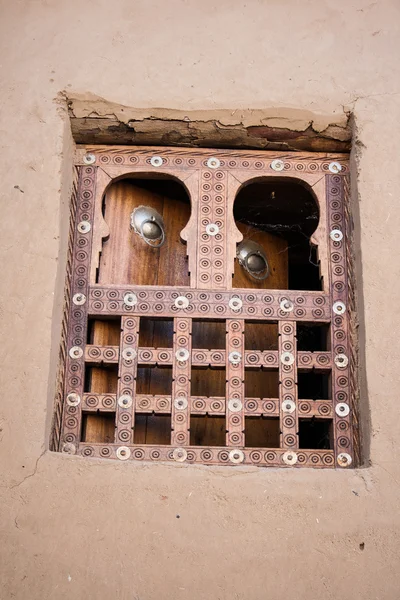 Janela tradicional, Timbuktu . — Fotografia de Stock