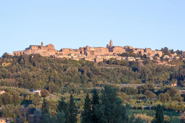 Panorama von montepulciano — Stockfoto