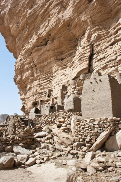 Oude dogon dorp, mali (Afrika). — Stockfoto