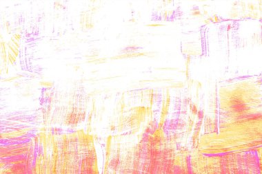 Brush strokes on white background. Brush texture abstract.