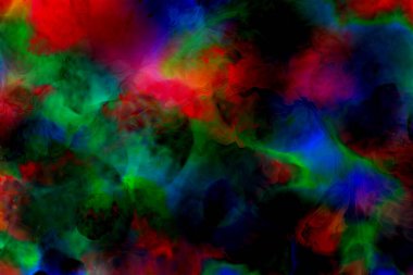 Fantasy Colourful background. Multicolored abstract. Smoky illustration