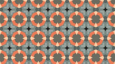 Seamless geometric shapes art background. Pattern for textile and fabric printing. Vector pattern background. Seamless pattern.