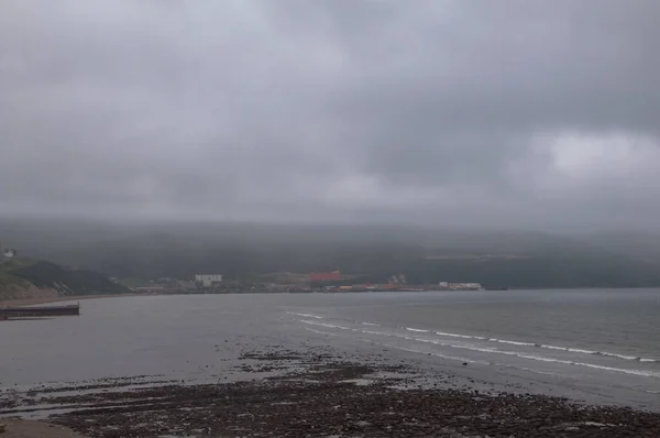 Magadan Verre Oosten Van Rusland Aan Oever Van Zee Van — Stockfoto