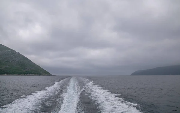 Region Magadan Ferner Osten Russlands Segeln Auf Dem Ochotskischen Meer — Stockfoto