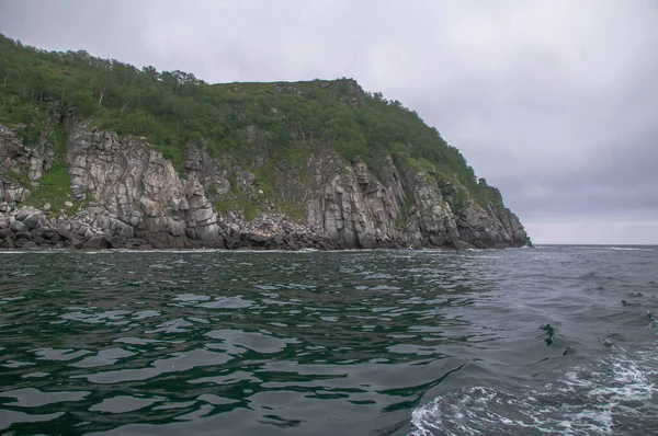 Region Magadan Ferner Osten Russlands Inseln Und Felsen Ochotskischen Meer — Stockfoto