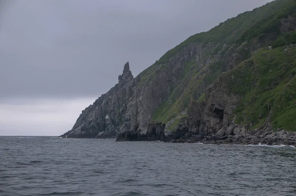 Magadan Region Far East Russia Islands Rocks Sea Okhotsk Speed — Stock Photo, Image