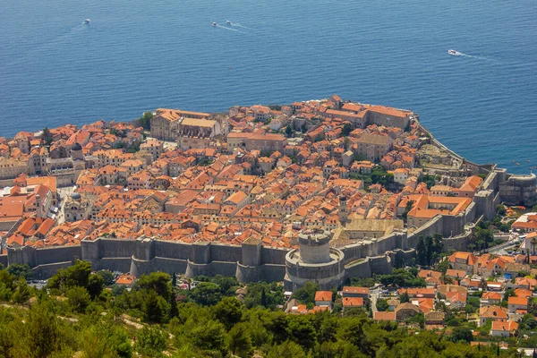Vista Panorámica Dubrovnik Día Soleado —  Fotos de Stock