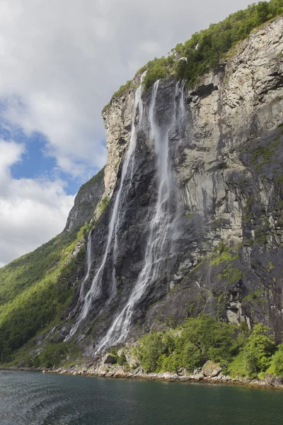 A cachoeira das Sete Irmãs — Fotografia de Stock