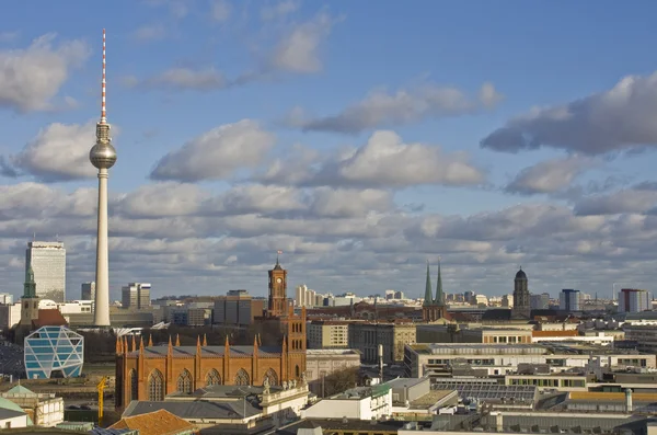 Lihat di atas pusat Berlin — Stok Foto