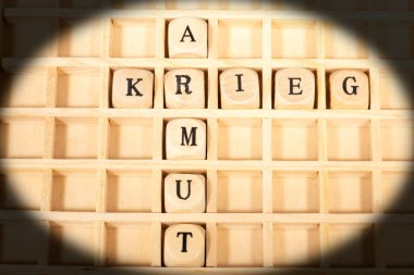 Kelime oyunu Hartz 4 ve yoksulluk