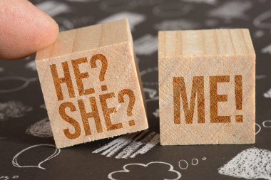 Cinsiyet ve kelimeler, erkek, kadın, ben